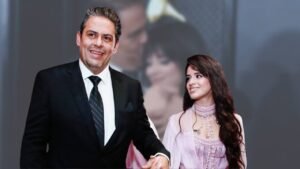 Alejandro Cabello with his Daughter Camila cabello
